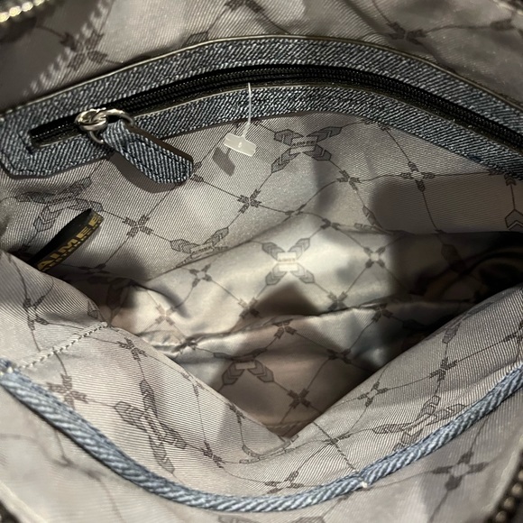 *SOLD* NWT Aimee Kestenberg Leather Convertible Crossbody - Onyx - Dark Denim - Picture 11 of 13